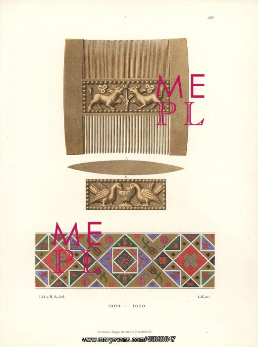 : Ivory comb : Ivory comb