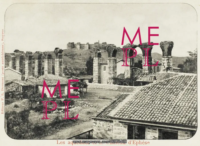 : Izmir - Aqueduct and Castle (Ephesus) : Izmir - Aqueduct and Castle (Ephesus)
