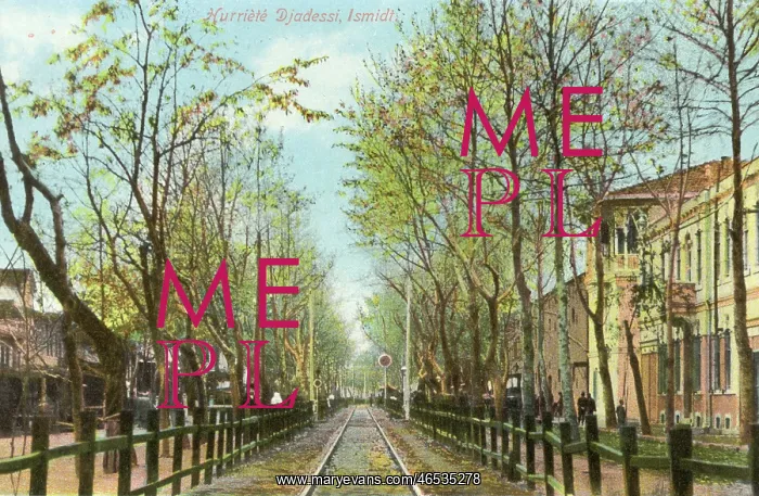 : Izmit - Hamidiye Avenue with Railway line : Izmit - Hamidiye Avenue with Railway line