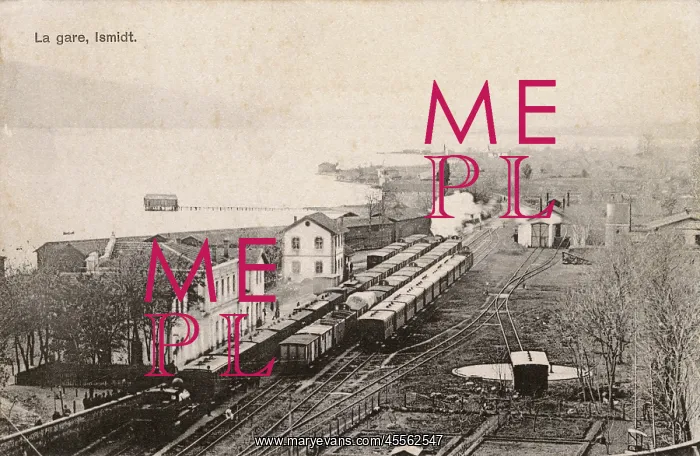  : The Izmit Railroad Station, Turkey