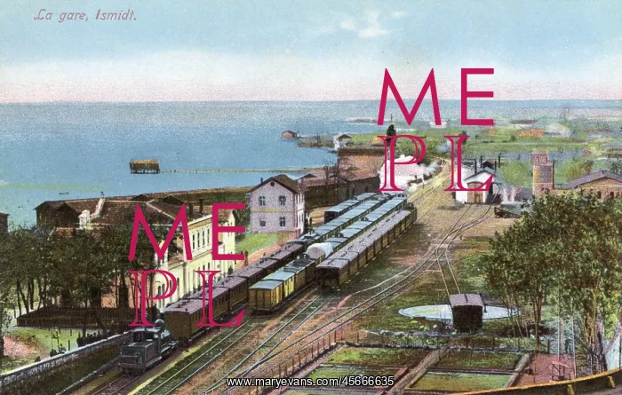  : The Izmit Railroad Station, Turkey