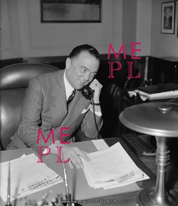 : J. Edgar Hoover (1895-1972), as director ? : J. Edgar Hoover (1895-1972), as director ?
