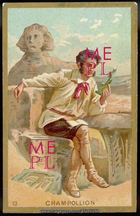 : J F CHAMPOLLION : J F CHAMPOLLION