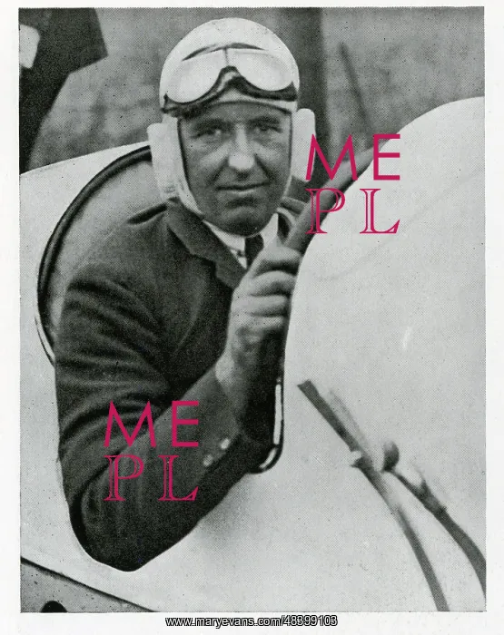 : J G Parry Thomas, motor racing driver : J G Parry Thomas, motor racing driver