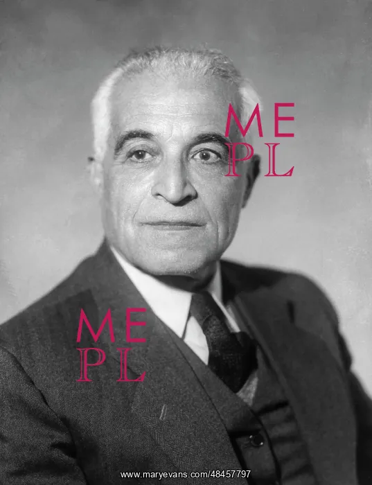 : J. Hannah. USSR. December 25, 1954. The Lebanese writer Georges Hanna : J. Hannah. USSR. December 25, 1954. The Lebanese writer Georges Hanna