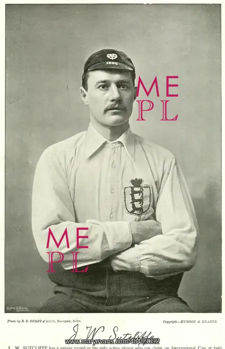 : J W Sutcliffe, Bolton Wanderers, England International : J W Sutcliffe, Bolton Wanderers, England International