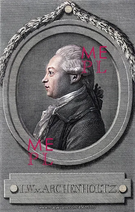 : J W VON ARCHENHOLZ : J W VON ARCHENHOLZ