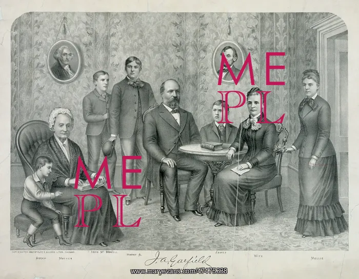 : J.A. Garfield and family : J.A. Garfield and family