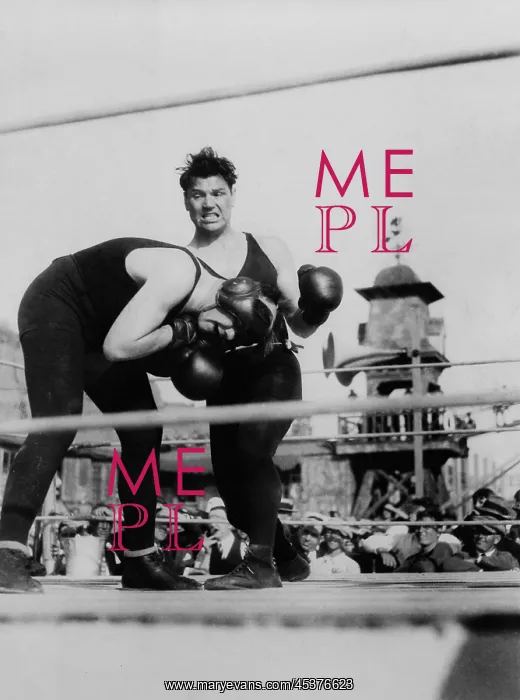 : Jack Dempsey slugging Tony Fuentes during : Jack Dempsey slugging Tony Fuentes during