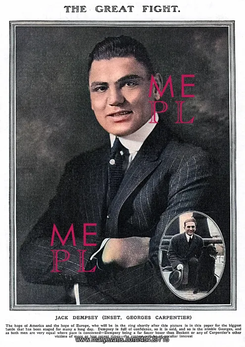 : Jack Dempsey versus Georges Carpentier : Jack Dempsey versus Georges Carpentier
