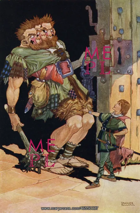 : Jack the Giant Killer by Charles Folkard : Jack the Giant Killer by Charles Folkard