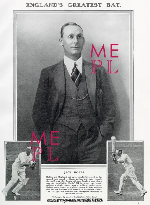 : Jack Hobbs : Jack Hobbs