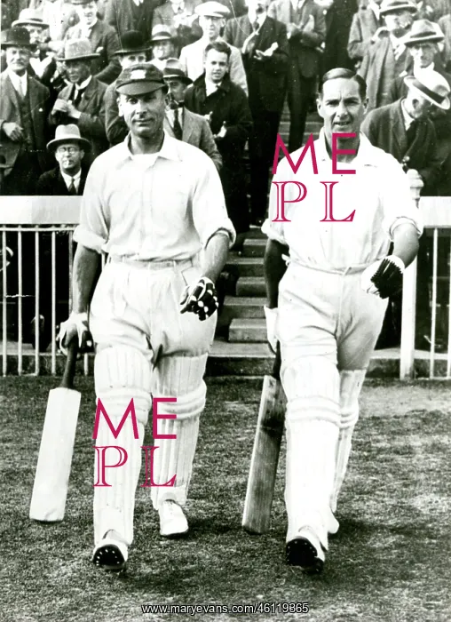 : Jack Hobbs and Herbert Sutcliffe, cricketers : Jack Hobbs and Herbert Sutcliffe, cricketers