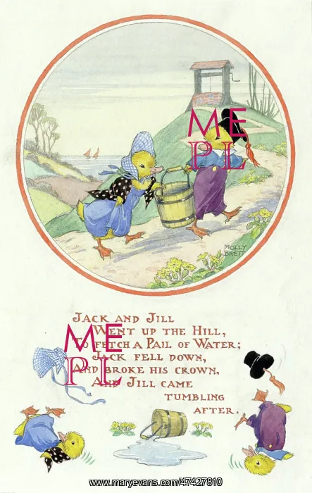: Jack and Jill with ducks : Jack and Jill with ducks