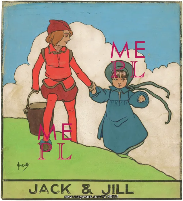 : Jack and Jill by John Hassall : Jack and Jill by John Hassall