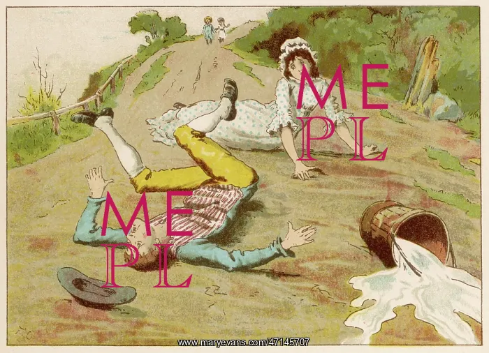 : Jack and Jill take a tumble on the hill : Jack and Jill take a tumble on the hill
