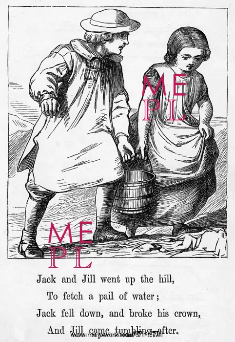 : Jack and Jill went up the hill : Jack and Jill went up the hill