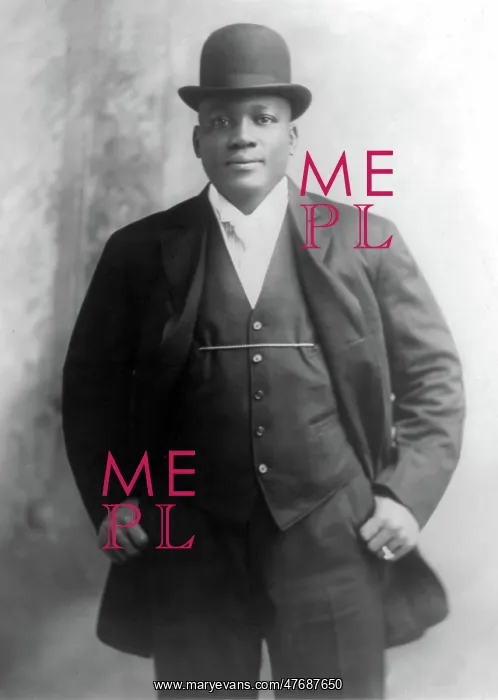 : Jack Johnson, American Boxer : Jack Johnson, American Boxer