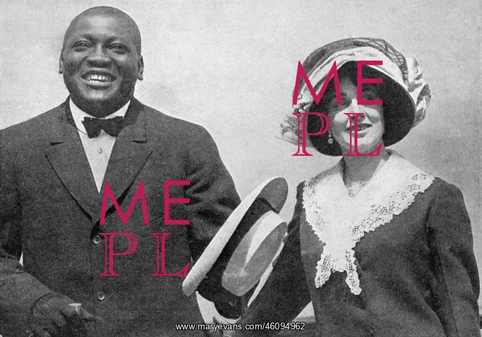  : Jack Johnson and his first wife