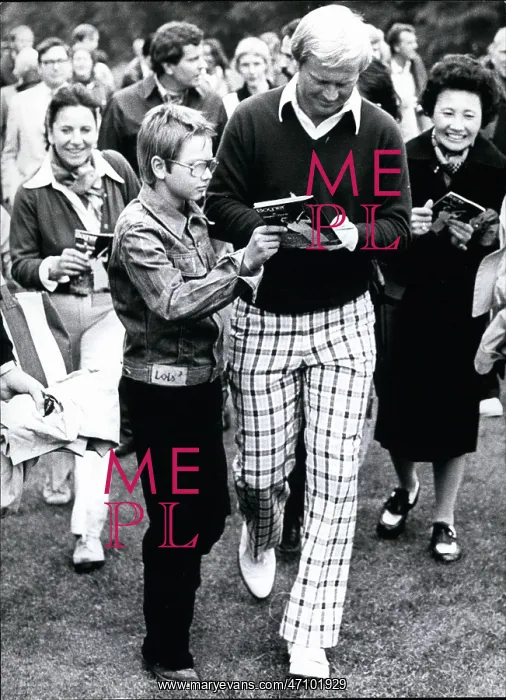 : Jack Nicklaus, American golfer, in Germany : Jack Nicklaus, American golfer, in Germany