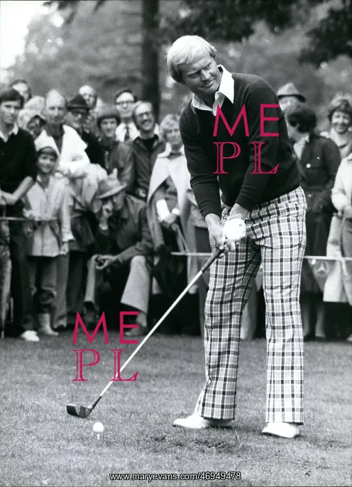 : Jack Nicklaus, golfer, playing in Germany : Jack Nicklaus, golfer, playing in Germany