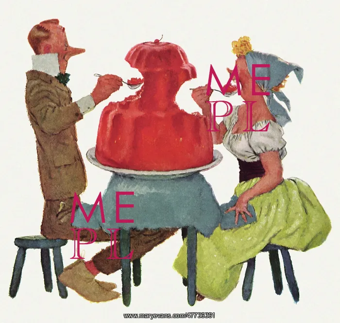 : Jack Spratt and his Wife eat Jello : Jack Spratt and his Wife eat Jello