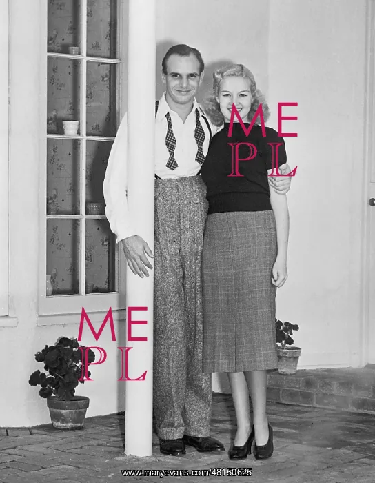 : Jackie Coogan and Betty Grable, 1937 : Jackie Coogan and Betty Grable, 1937