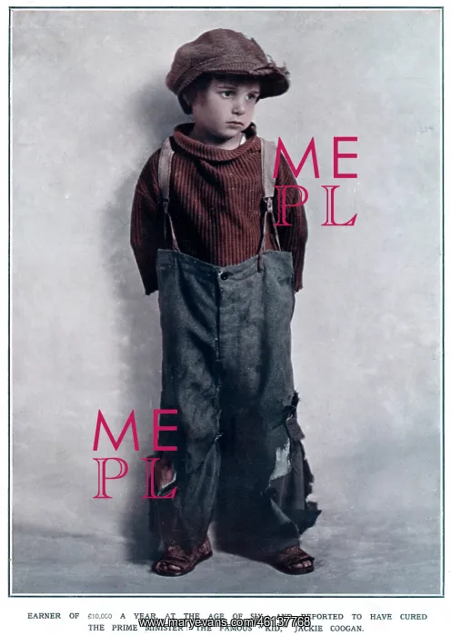 : Jackie Coogan, October 1921 : Jackie Coogan, October 1921