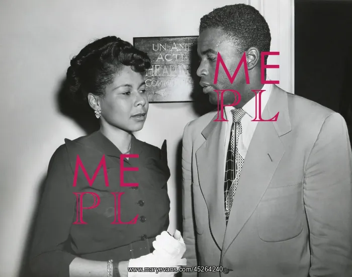 : Jackie Robinson, Brooklyn baseball player and his : Jackie Robinson, Brooklyn baseball player and his