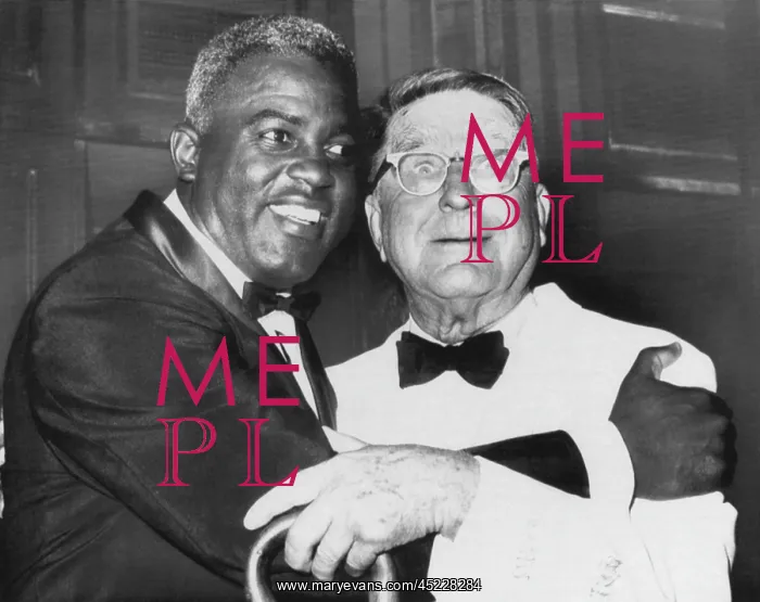 : Jackie Robinson and former Brooklyn Dodgers ? : Jackie Robinson and former Brooklyn Dodgers ?