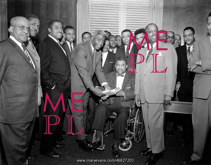 : Jackie Robinson, Roy Campanella - baseball, Brooklyn Dodgers : Jackie Robinson, Roy Campanella - baseball, Brooklyn Dodgers