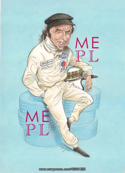 : Jackie Stewart - Motor racing driver : Jackie Stewart - Motor racing driver