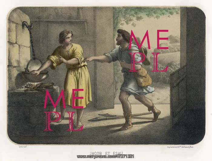 : JACOB DECEIVES ESAU : JACOB DECEIVES ESAU