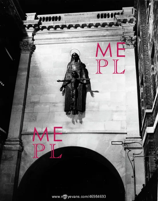 : Jacob Epstein's work The Hovering Madonna : Jacob Epstein's work The Hovering Madonna