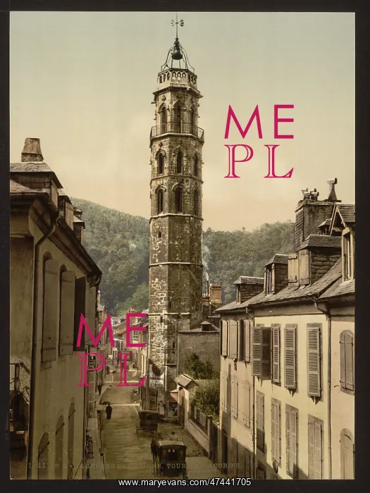 : Jacobin tower, Bagneres de Bigorra (i.e. Bagneres-de-Bigorr : Jacobin tower, Bagneres de Bigorra (i.e. Bagneres-de-Bigorr