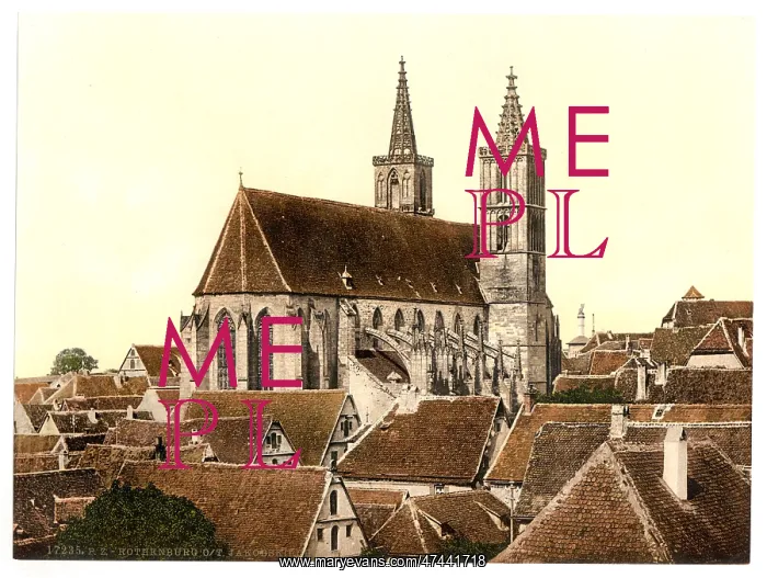 : Jacob's Church (St. Jacob's Church), Rothenburg (i.e. ob der : Jacob's Church (St. Jacob's Church), Rothenburg (i.e. ob der