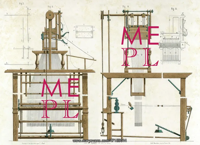 : Jacquard Loom 1804 : Jacquard Loom 1804