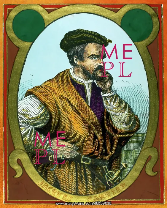 : Jacques Cartier (1491sA?i? 1557). French explorer. Portrait : Jacques Cartier (1491sA?i? 1557). French explorer. Portrait