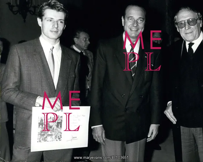 : Jacques Chirac, Lambert Wilson and George Wilson : Jacques Chirac, Lambert Wilson and George Wilson