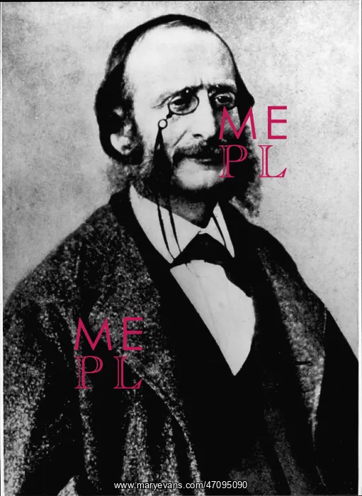 : Jacques Offenbach, German-French composer : Jacques Offenbach, German-French composer