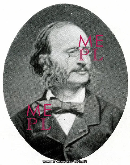 : Jacques Offenbach, German-French composer : Jacques Offenbach, German-French composer
