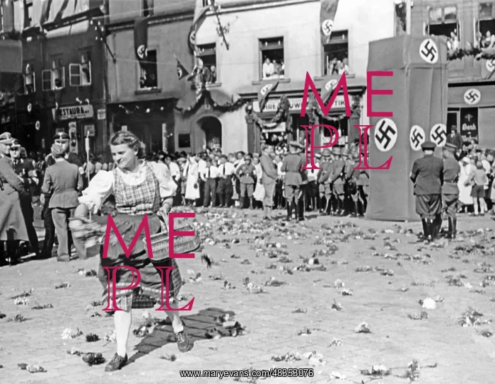 : Jaegerndorf after the occupation of the Sudetenland, 1938 : Jaegerndorf after the occupation of the Sudetenland, 1938
