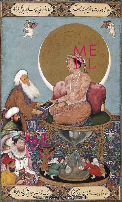  : Jahangir on Hourglass 1625