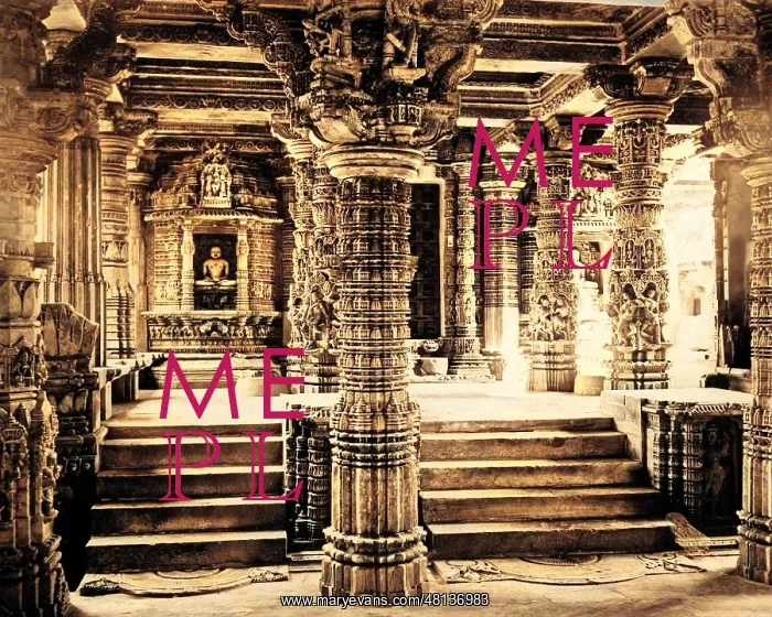 : Jain temple at Sadri, Rajasthan, India : Jain temple at Sadri, Rajasthan, India