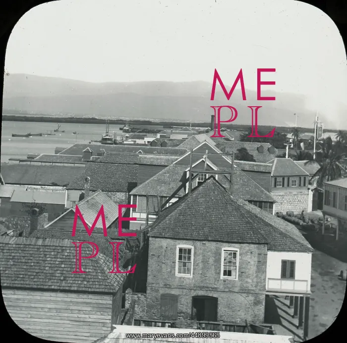 : Jamaica - Panorama of Port Royal : Jamaica - Panorama of Port Royal