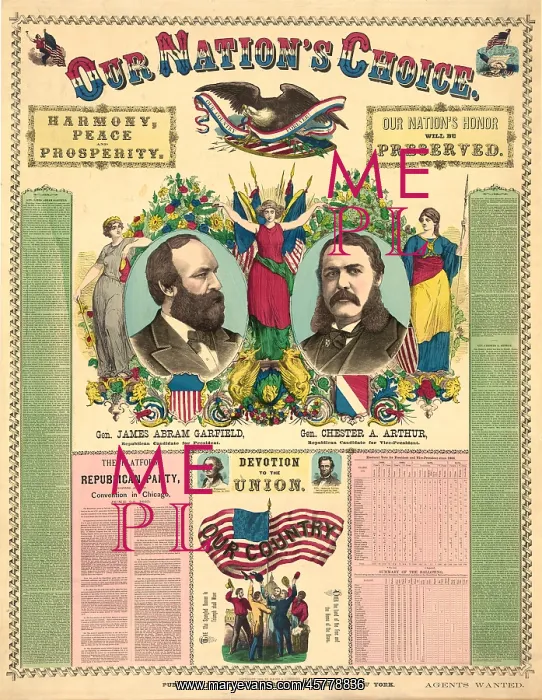 : James A. Garfield - Chester A. Arthur : James A. Garfield - Chester A. Arthur