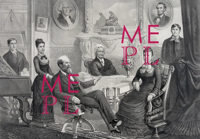 : James A. Garfield and family : James A. Garfield and family