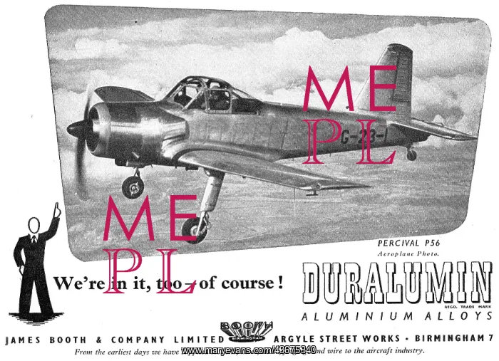 : James Booth Duralumin : James Booth Duralumin