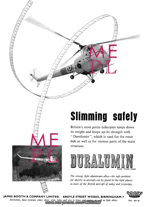 : James Booth Duralumin : James Booth Duralumin