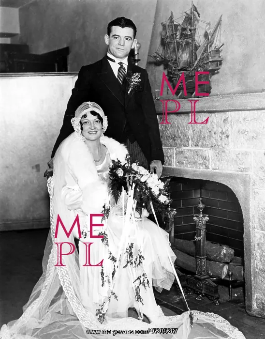 : James Braddock and wife May on their wedding ? : James Braddock and wife May on their wedding ?